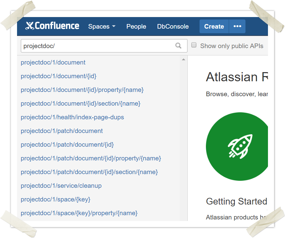 REST API without Path Problems on Confluence 5.10.x