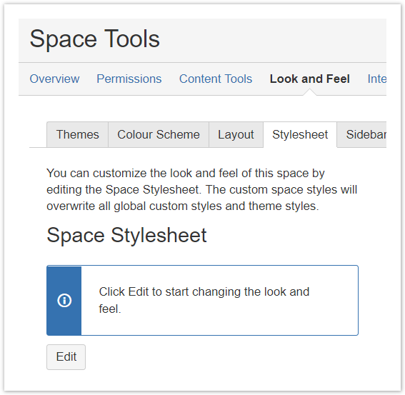 No Stylesheet configuration required